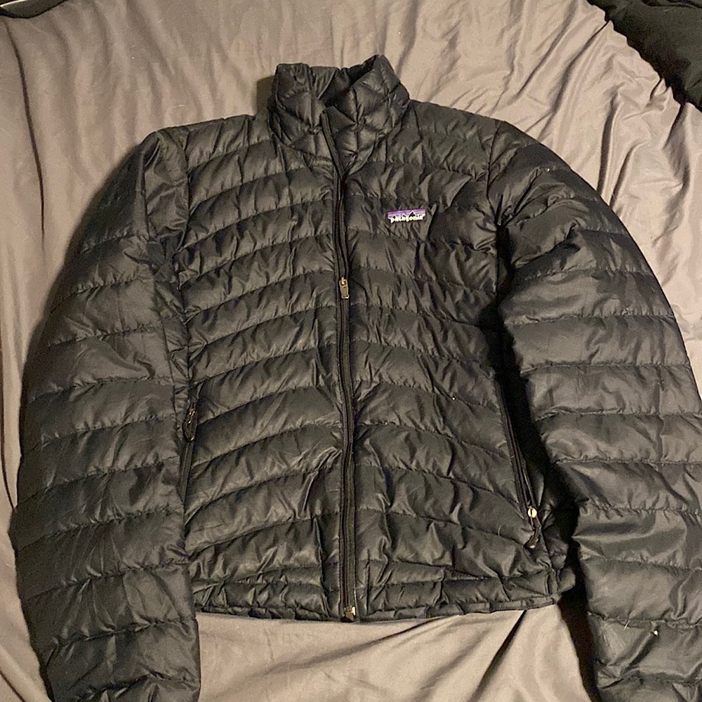 Patagonia Black Down Puffer Jacket